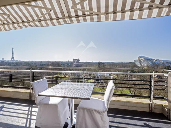 Exclusivité – A vendre – Appartement 2 chambres – Terrasse – Dernier étage – Maurice Barres