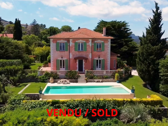 Mandelieu-La-Napoule – Propriété vue mer