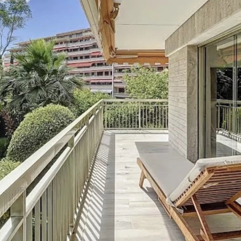 EXCLUSIVITÉ 3 pièces 76 m² – Quartier prisé Cannes – Terrasse plein Sud, résidence sécurisée