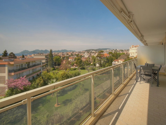 Dernier étage – Cannes – Vue mer