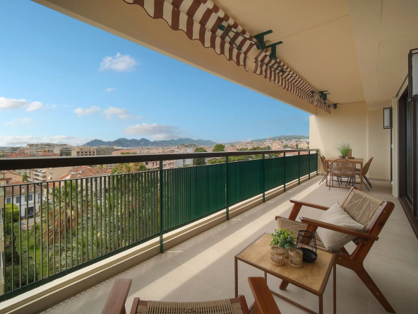VENDU 4P LUXE – CANNES CENTRE À PIED – RÉSIDENCE STANDING