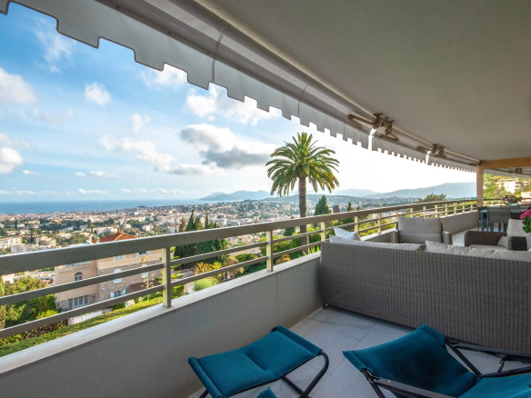 5 pièces – Vue panoramique – Luxe – Le Cannet