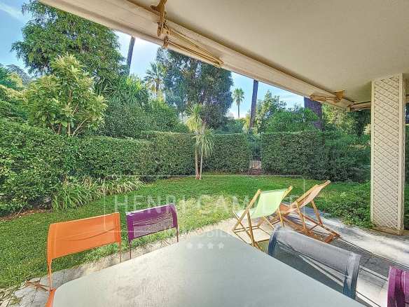 Cannes Montfleury 4-room apartment with garden