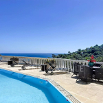 Hill Golfe Juan Sea Panoramic View