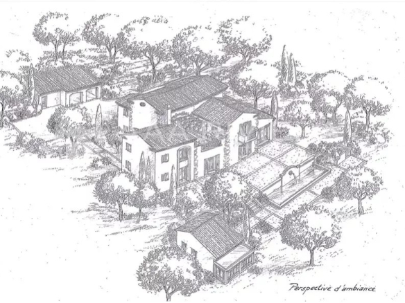 Exceptional property during rehabilitation - Panoramic view and Provençal charm