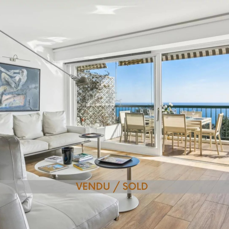 CAP D’ANTIBES –  Sous offre – Penthouse de 185m² dans résidence d’exception – E42