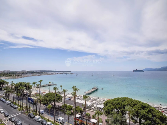 CANNES CROISETTE –  Appartement avec vue mer panoramique
