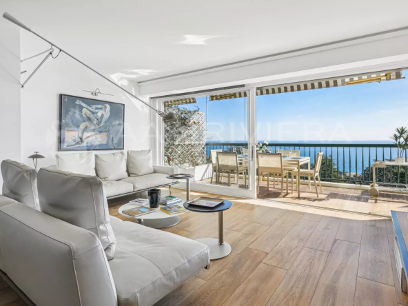 CANNES – CROIX DES GARDES – Appartement vue spectaculaire baie de Cannes et Iles de Lérins.