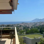 Rare for sale Exceptional corner apartment 3 bedrooms panoramic sea view - deep terrace 55m2