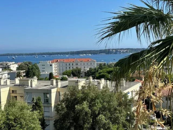 BAJA CALIFORNIA panoramic sea view for this large 2-3 room apartment 15 min walk from the city center and the Croisette beaches.