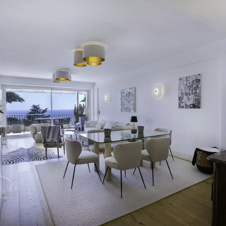 EN EXCLUSIVITE  UNIQUE DERNIER ETAGE  CENTRE VILLE A PIED 162M2 APPARTEMENT 4 PIECES CANNES BASSE CALIFORNIE