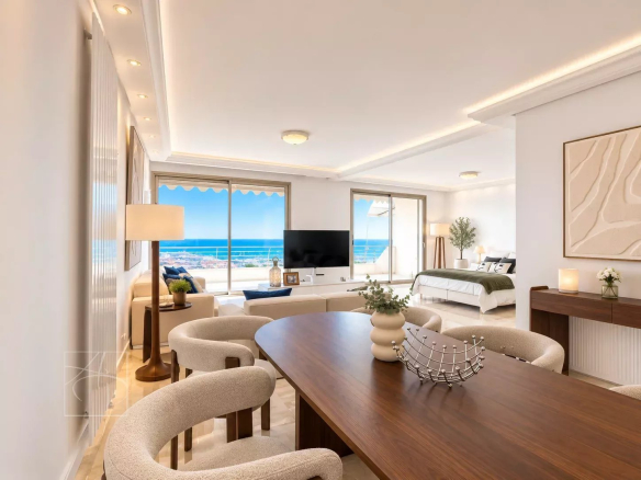 EXCLUSIVE - MAGICAL SEA VIEW FOR THIS BEAUTIFUL 2-BEDROOM APARTMENT IN ONE OF CANNES' MOST BEAUTIFUL RESIDENCES, BASSE CALIFORNIA