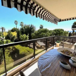Cannes Montrose dans l une des plus belles résidences du secteur avec parc piscine et tennis superbe 3 pièces d’angle avec 2 belles terrasses