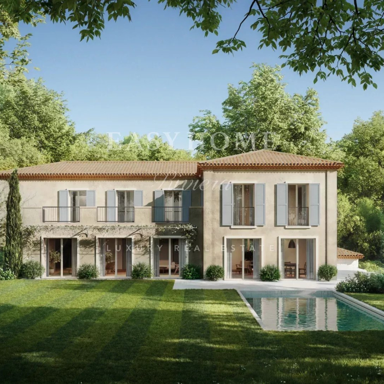 Maison familiale de standing de 296 m² avec jardin paysager à Ambilly, aux portes de Genève