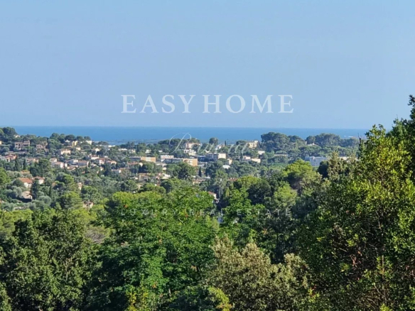 Maison Villa Propriété Mougins vue mer à pieds des commerces