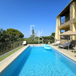 Villa 8 P, vue panoramique à Vallauris