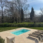 Chateauneuf de Grasse, 3 -room villa with absolute calm pool