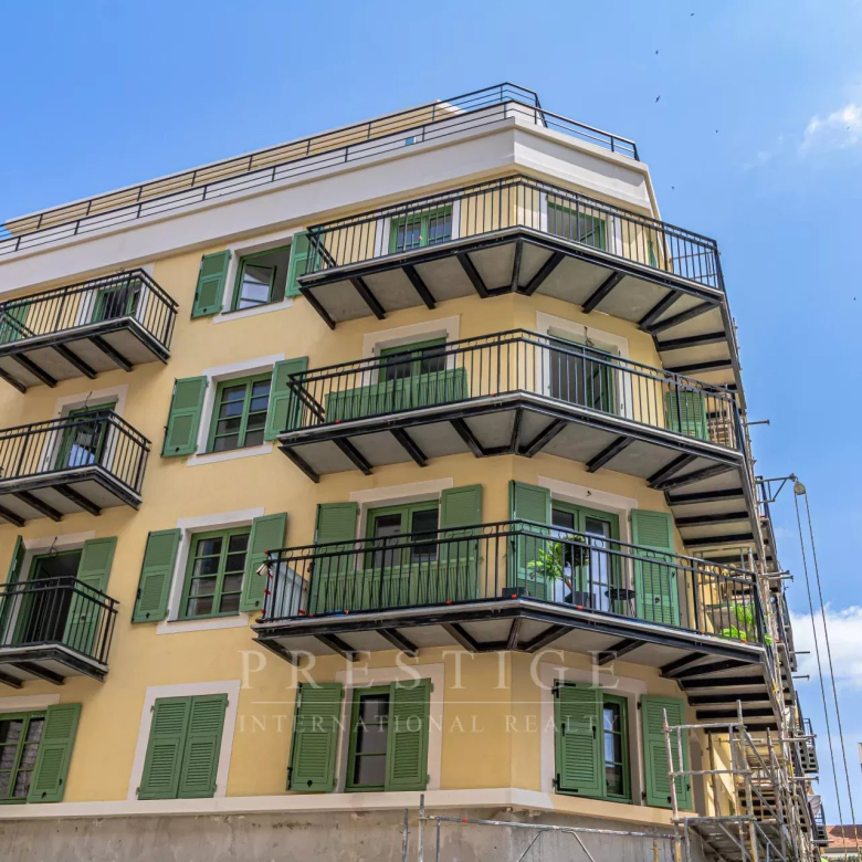 NICE city center, 3-room apartment, 78m², balcony and terrace