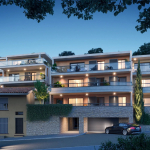la turbie, 4-room roof villa, sea view terrace, garage