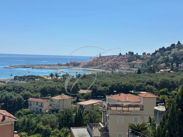 MENTON GARAVAN – VILLA SUR LE TOIT