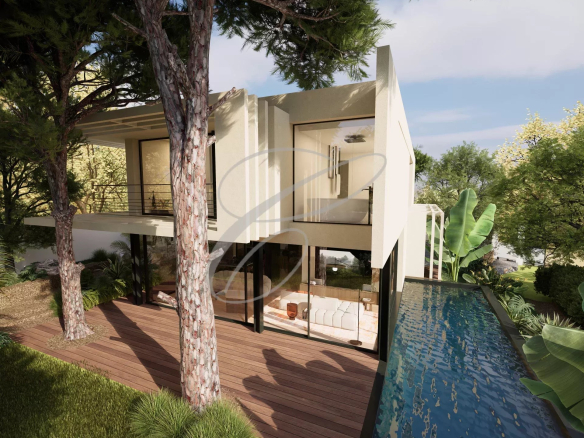 CAP MARTIN PRIVATE ESTATE – VILLA WITH PROJECT