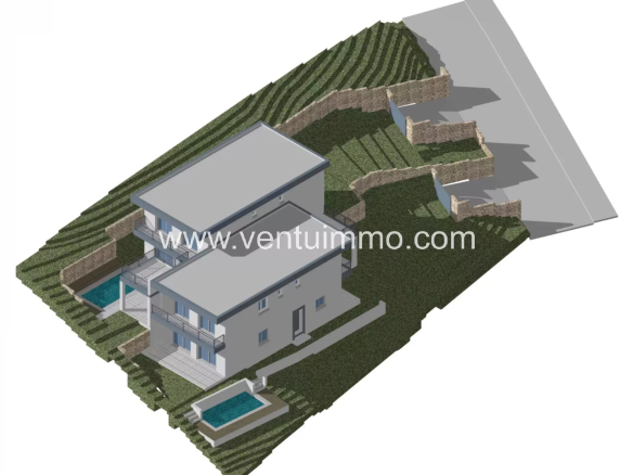 Deux villas jumelées et piscine privée chacune à Fréjus