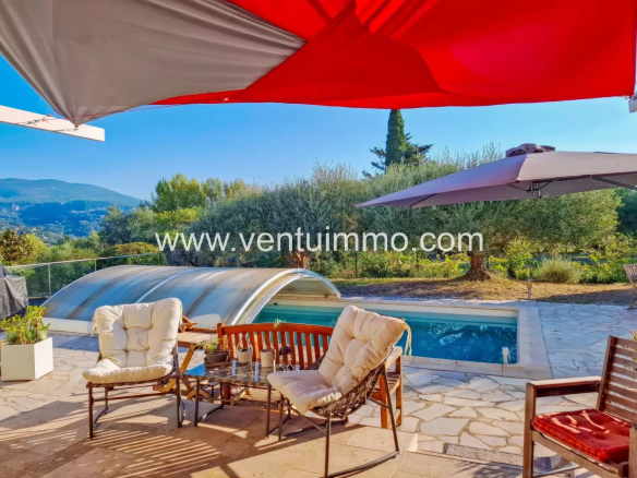 Propriété d’Exception à Peymeinade vue montagne