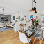 Family apartment, open view of garden: 3/4 hp, parking