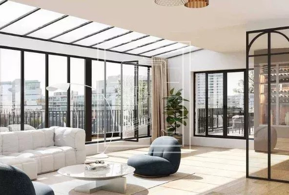 145m2 en dernier étage duplex 4 chambres