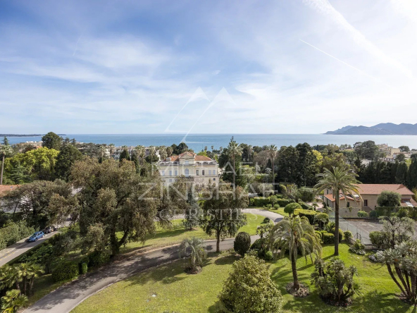 Cannes – Croix des Gardes – 3 pièces vue mer Panoramique