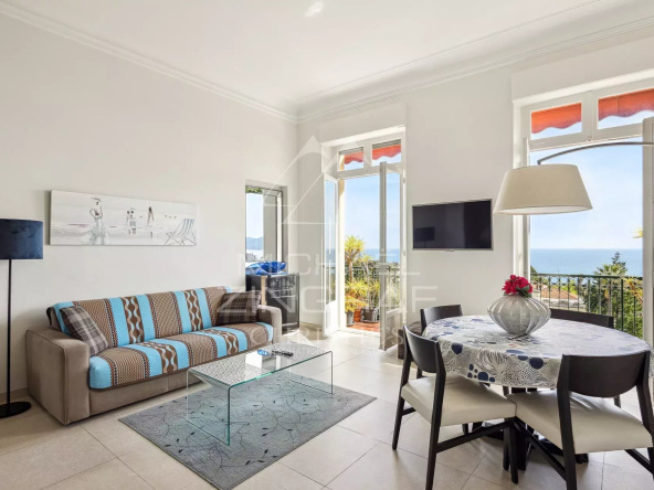 Cannes – Croix des Gardes – 3 rooms Panoramic sea view