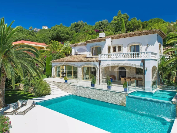 Super Cannes – Charmante villa de style provençal – vue mer