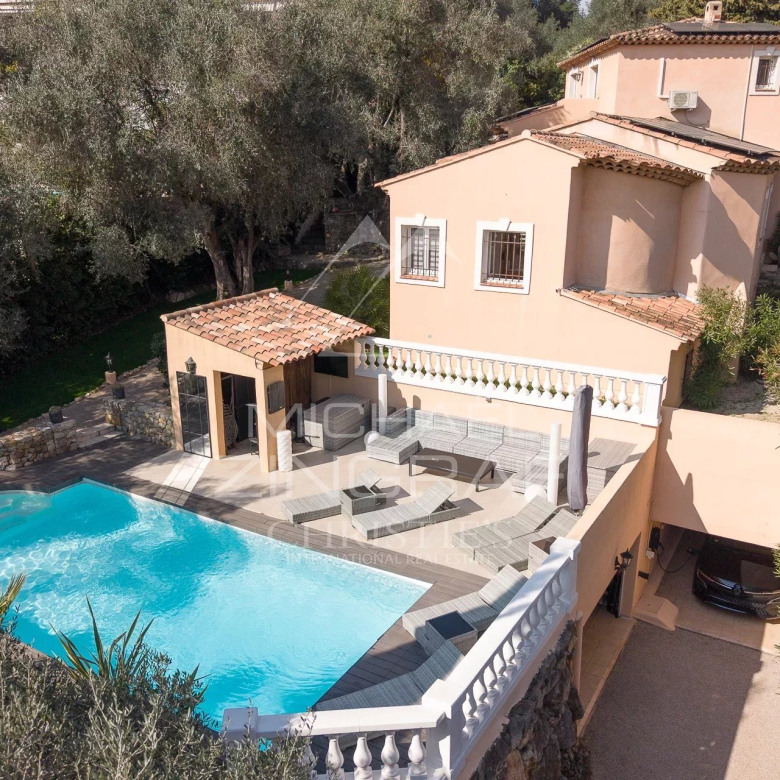 Co-Exclusivité – Cannes Californie – Villa contemporaine avec vue mer panoramique