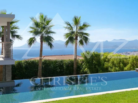Cannes-Californie – Villa avec vue mer panoramique