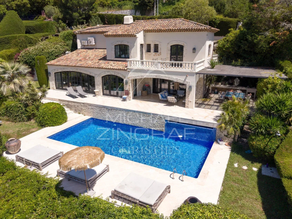 Super Cannes – Charmante villa de style provençal – vue mer