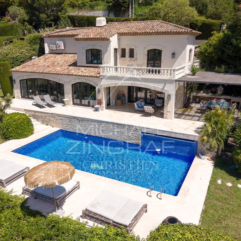 CANNES, CROIX DES GARDES – VUE MER PANORAMIQUE