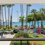 Cannes – Croisette – Elégant 3 pièces avec belle vue mer