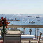 Cannes – Croisette – 3 pièces vue mer panoramique