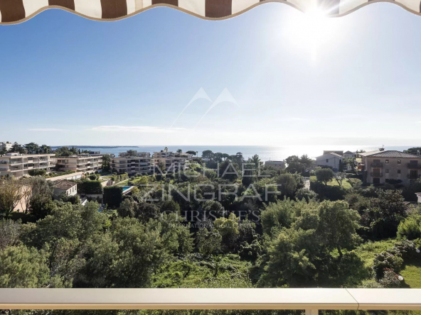 Cannes – Croix des Gardes – 3 pièces vue mer Panoramique
