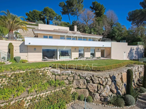 Hauteurs de Cannes –  Le Cannet collines – Domaine fermé – Vue mer panoramique 