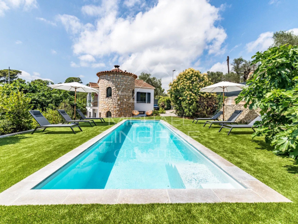 Cannes Oxford – Terrain Constructible + Villa rénovée