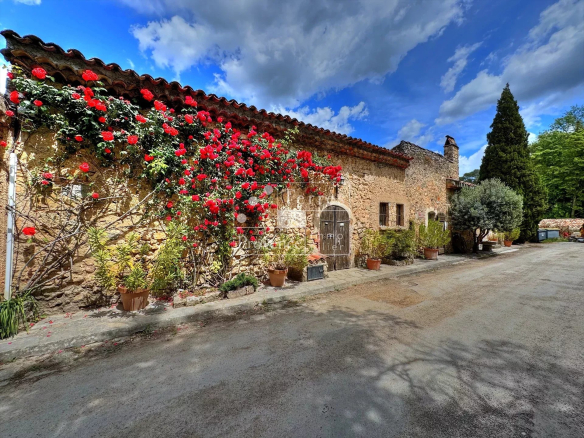 For sale - old 18th century mill entirely renovated with garden, swimming pool and access to the river