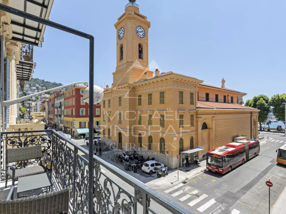 Port of Nice - Magnificent 4/5 rooms with balcony and port view