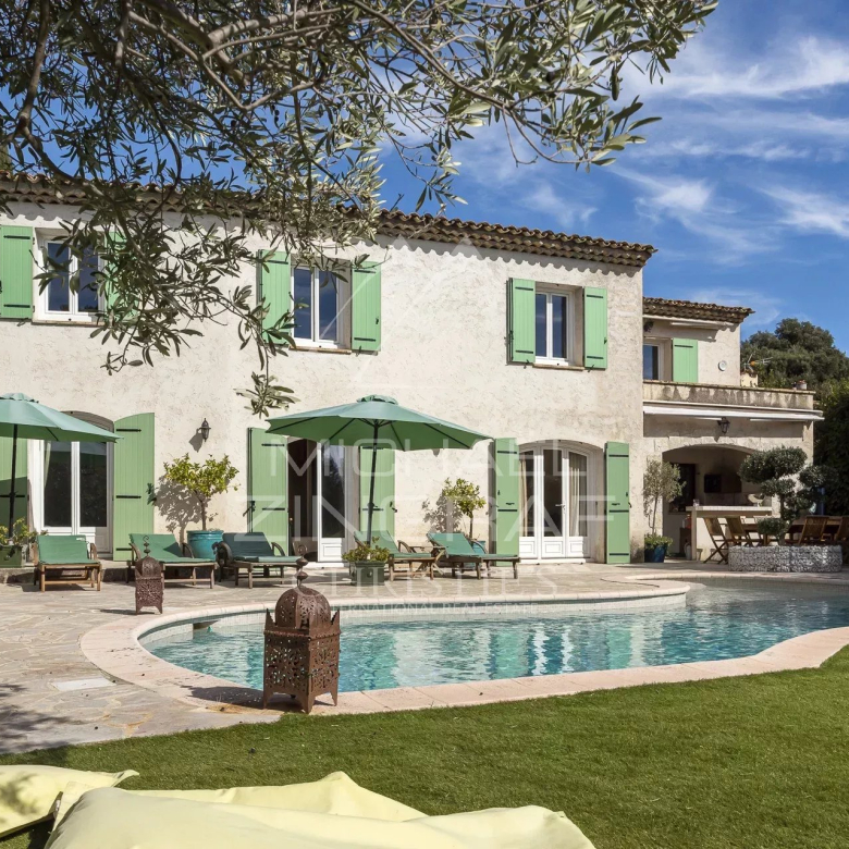 Proche Nice – Charmante propriété en position dominante