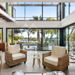 Villa contemporaine vue mer