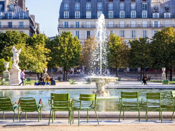 Jardin des tuileries – Place de la Concorde