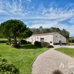 Entre Bordeaux et Bergerac – Spacieuse maison de campagne pr