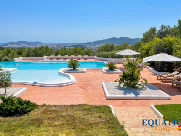 Spain – IBIZA – Sea view villa