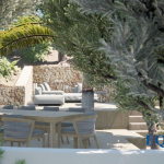 Spain – IBIZA – Sea view villa
