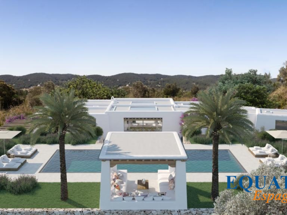 Spain – IBIZA – Countryside view villa